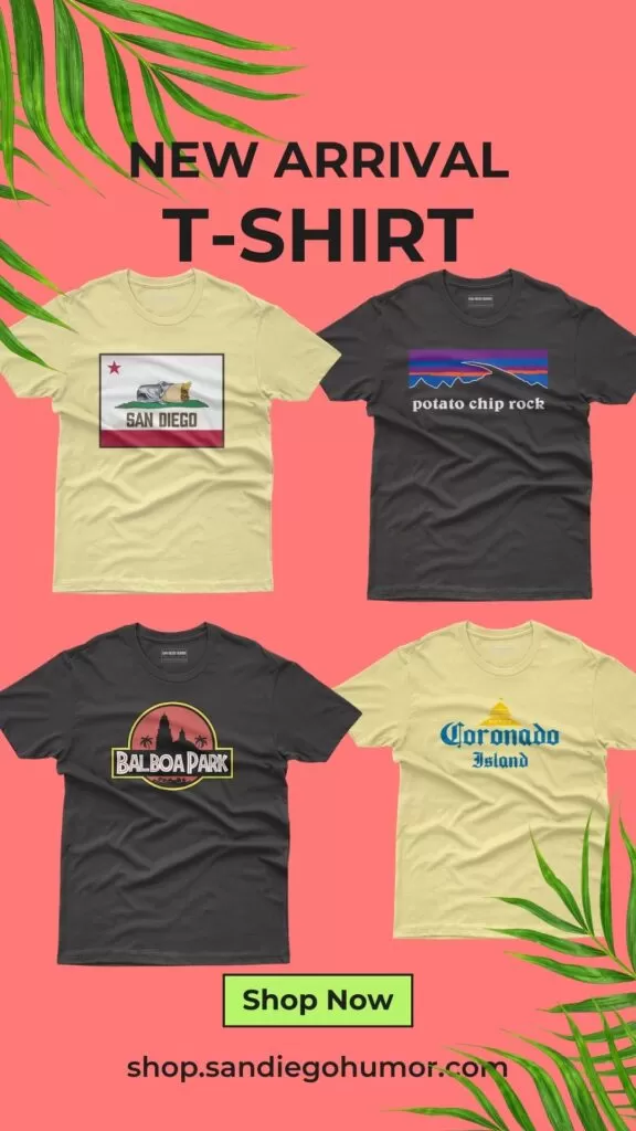 SanDiegoHumor online merchandise shop banner